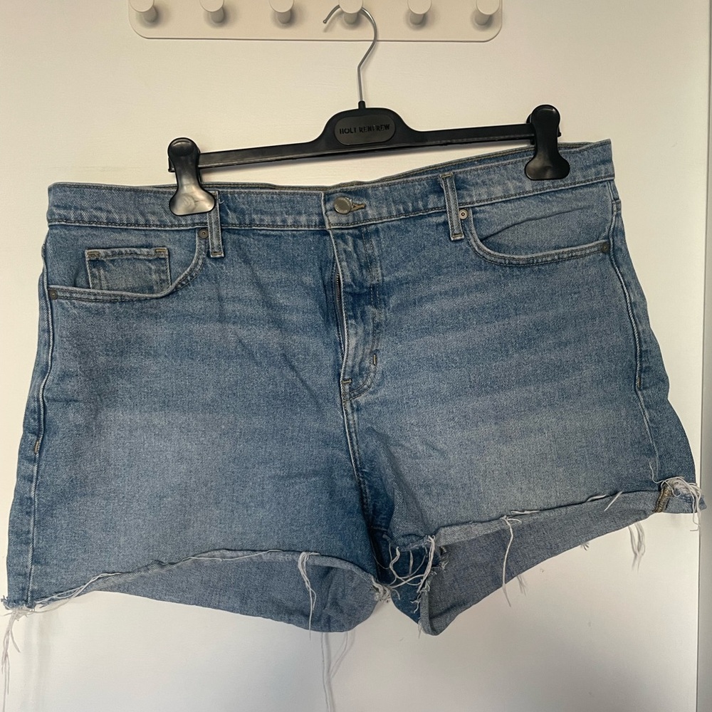 Banana Republic Mom Luxury Denim Shorts